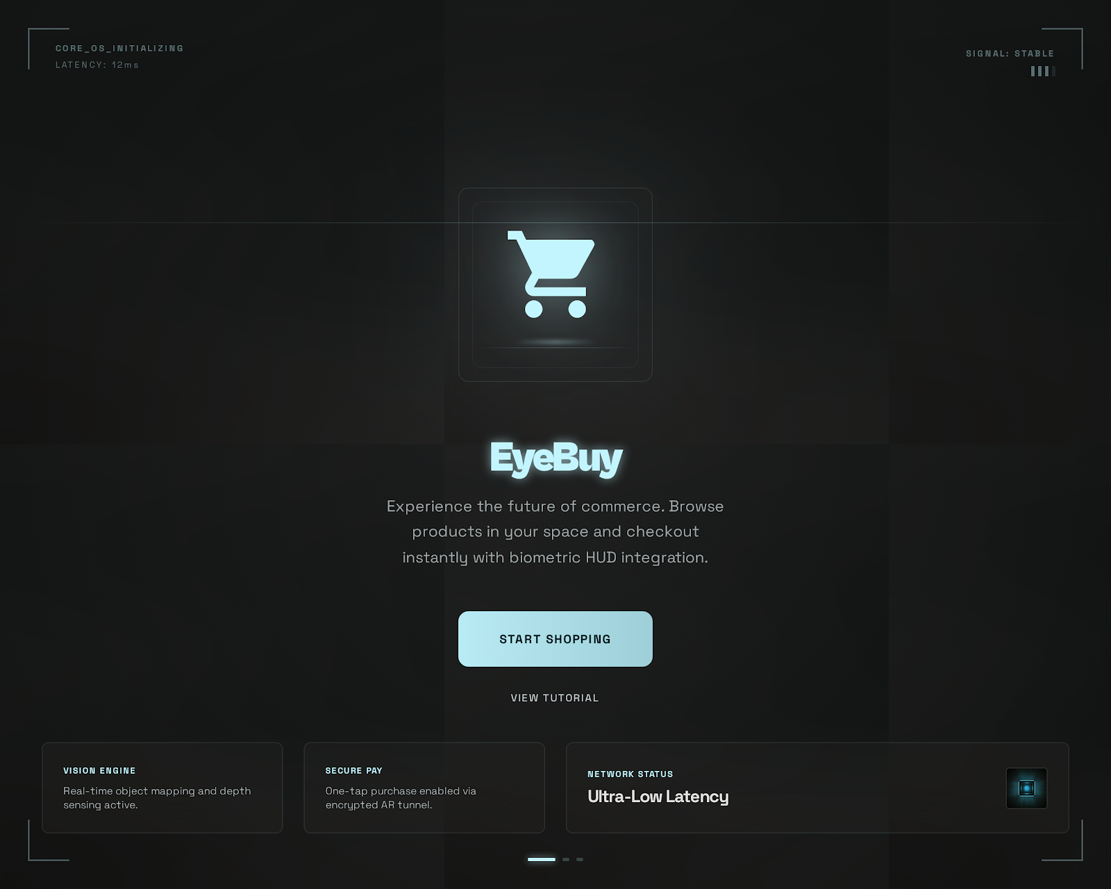 EyeBuy Onboarding — Buy Screen